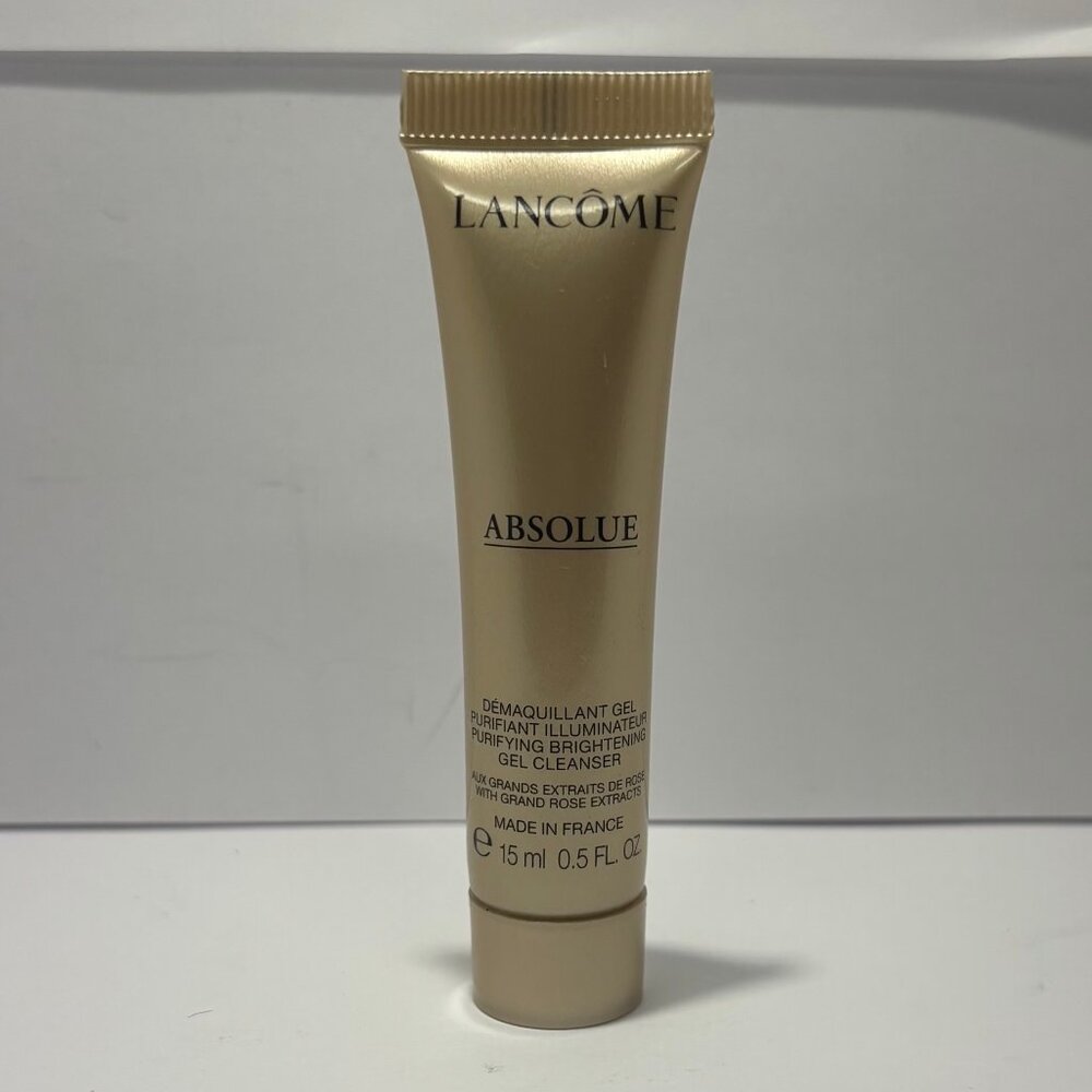 Lancome Absolue Purifying Brightening Gel Cleanser with Grand Rose Extract 15ml